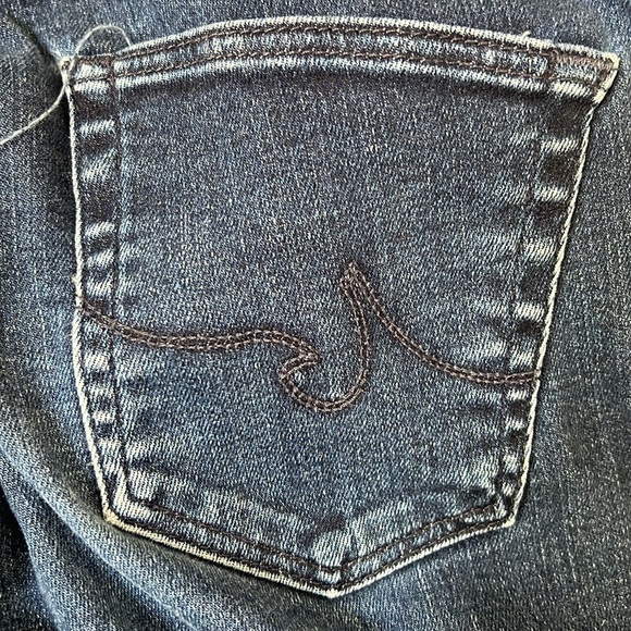 AG Adriano Goldschmied The Legging Ankle Blue Jeans Super Skinny Denim Size 26 R - Picture 9 of 9